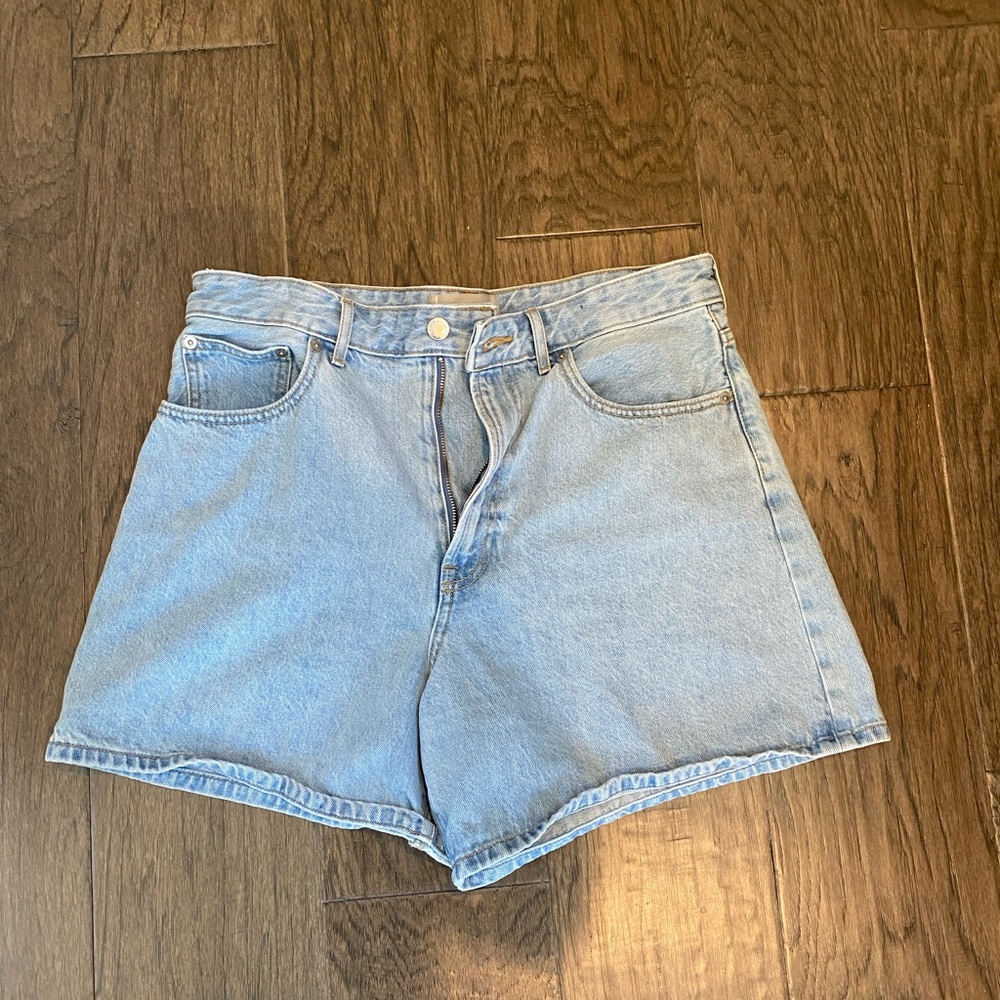 Everlane A-Line Denim Shorts